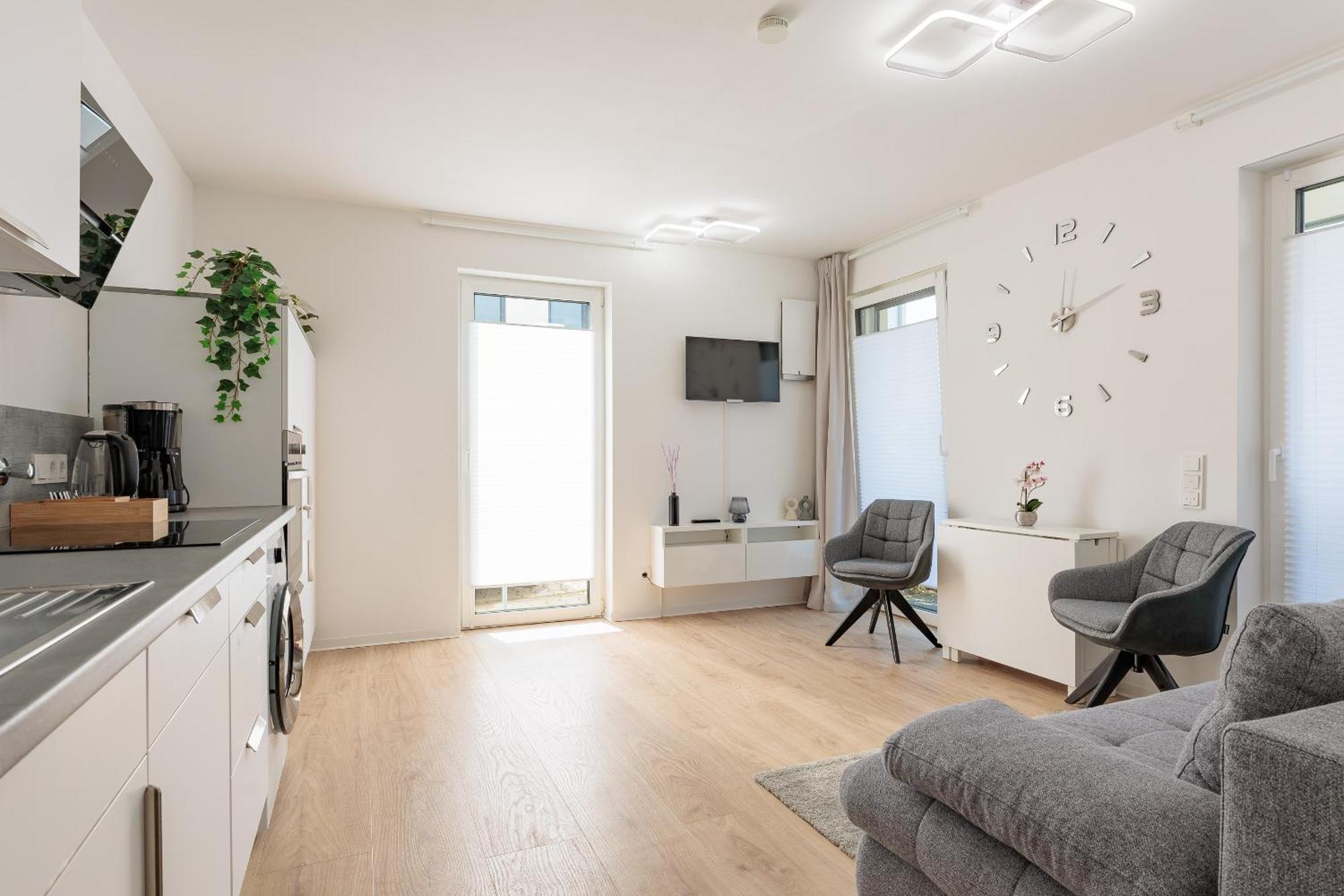 Apartment Zum Wohlfuehlen Mit 2 Zimmern I Garten I Terrasse I Kuechenzeile I Pkw-Parkplatz Иббенбюрен Экстерьер фото